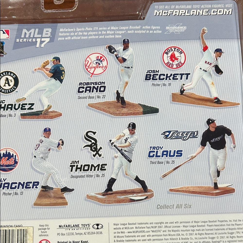 Yankees Robinson Cano Action Figure - White Pinstripe - Picture 2 of 4